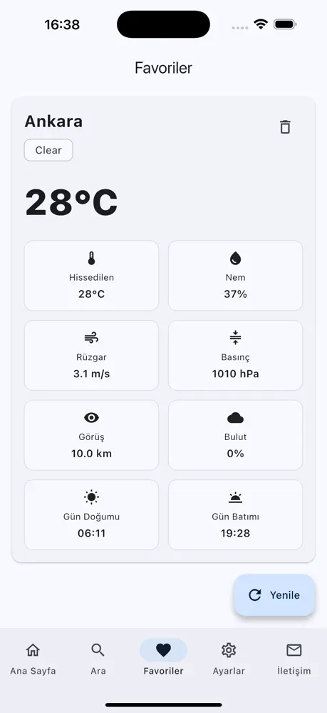 Weather Now ekran görüntüsü